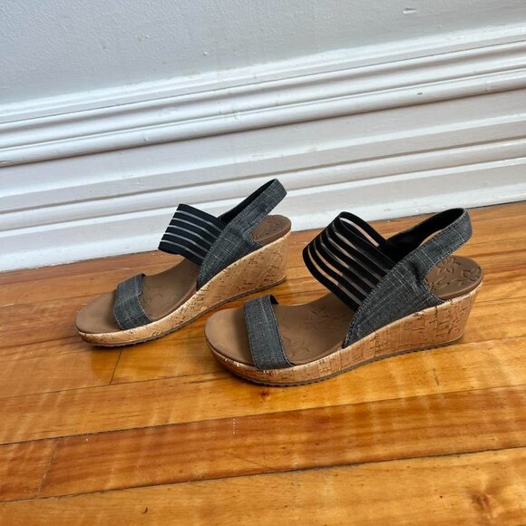 Sketchers platform wedge sandals - Picture 7 of 8